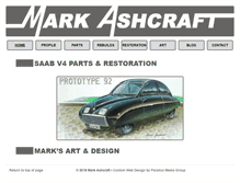 Tablet Screenshot of markashcraft.com